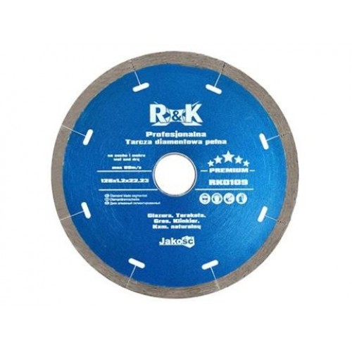 Krug Almaznyj Sploshnoj 125h5h1 4h22 23mm R K