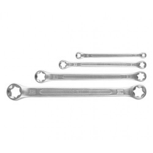 Ключи накидные TORX E6х24 (набор 4пр.) CrV 