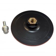 Диск опорный ABS Plastic + Eva Foam с Velcro фиксацией для УШМ и дрели 125х3мм М14 
