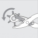 Дырокол пистолетный 2.5, 3, 3.5, 4, 4.5, 5 мм, L220мм "H-D"