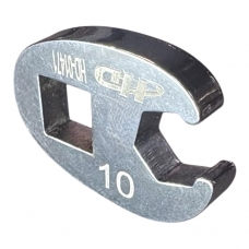 Ключ разрезной съемный 3/8" 6 гр. 10 мм, CrV "H-D"
