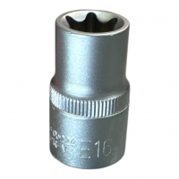 Головка торцевая 1/2" TORX Е16, L38 мм, CrV "H-D"