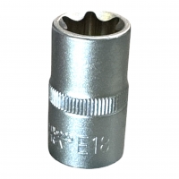 Головка торцевая 1/2" TORX Е18, L38 мм, CrV "H-D" Головка торцевая 1/2" TORX Е18, L38 мм, CrV "H-D"