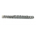 Головки торцевые TORX 1/4" E4-8, 1/2" E10-24, набор 14 предметов "H-D"