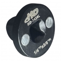 Головка-переходник 1/4"(F)x3/8"(М) низкопрофильная, CrMo "H-D"