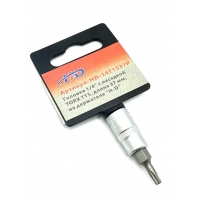 Головка 1/4" с насадкой TORX T15, длина 37 мм CrV на держателе "H-D"