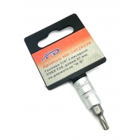 Головка 1/4" с насадкой TORX T20, длина 37 мм CrV на держателе "H-D"