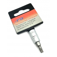 Головка 1/4" с насадкой TORX T25, длина 37 мм CrV на держателе "H-D"