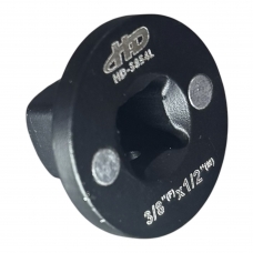 Головка-переходник 3/8"(F)x1/2"(М) низкопрофильная, CrMo "H-D" Головка-переходник 3/8"(F)x1/2"(М) низкопрофильная, CrMo "H-D"