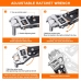 Ключ гаечный разводной многофункциональный NexTool Walker W4, 11 функций, 152.6х49.9х20.7мм