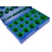 Кольца уплотнительные резиновые для кондиционера зеленые (набор 419шт) 