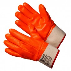 GWARD Flame Strong Перчатки утепленные с обливкой ПВХ оранжевого цвета, манжет-крага, р-р 11
