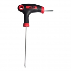 Ключ шестигранный c T-образной ручкой 3.0мм 16х50х75мм с шариком, CrV "H-D"