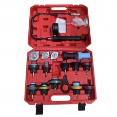 Манометр диагностический для обслуживания системы охлаждения 0-2.5 bar с переходниками, 18пр. 