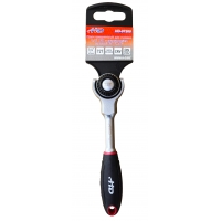 Ключ трещоточный для головок 1/4" 72T с вращающейся головкой CrV "H-D"