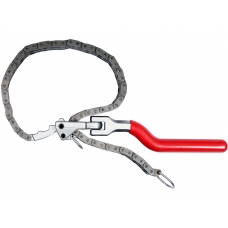 Съемник-ключ масляного фильтра с двойной цепью 6-160мм CrV 