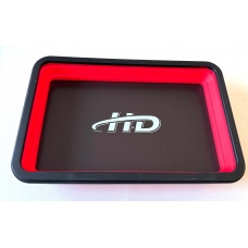 Лоток магнитный силиконовый складной для деталей 178х279х15-45 мм, цвет красный "H-D" Лоток магнитный силиконовый складной для деталей 178х279х15-45 мм, цвет красный "H-D"