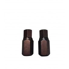 Бита HEX H12 10x30мм S2 под ключ, 2 штуки "H-D"