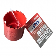 Коронка биметаллическая по металлу и дереву 41мм., L38мм., 5/8