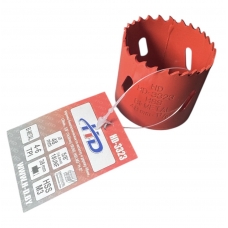 Коронка биметаллическая по металлу и дереву 48мм., L38мм., 5/8