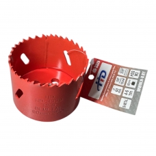 Коронка биметаллическая по металлу и дереву 60мм., L38мм., 5/8