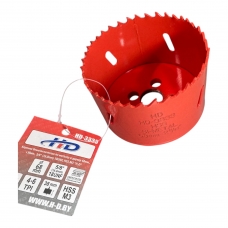 Коронка биметаллическая по металлу и дереву 68мм., L38мм., 5/8