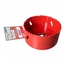 Коронка биметаллическая по металлу и дереву 92мм., L38мм., 5/8