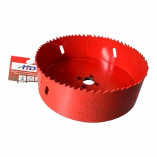 Коронка биметаллическая по металлу и дереву 127мм., L38мм., 5/8