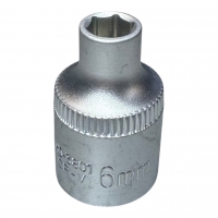 Головка торцевая 3/8" 6гр. 6мм L28мм CrV "H-D" Головка торцевая 3/8" 6гр. 6мм L28мм CrV "H-D"