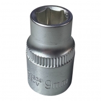 Головка торцевая 3/8" 6гр. 9мм L28мм CrV "H-D" Головка торцевая 3/8" 6гр. 9мм L28мм CrV "H-D"