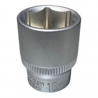 Головка торцевая 3/8" 6гр. 16мм L28мм CrV "H-D" Головка торцевая 3/8" 6гр. 16мм L28мм CrV "H-D"