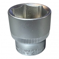 Головка торцевая 3/8" 6гр. 21мм L32мм CrV "H-D" Головка торцевая 3/8" 6гр. 21мм L32мм CrV "H-D"