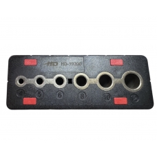 Кондуктор шаблон для сверления отверстий 4, 5, 6, 8, 10, 12мм 