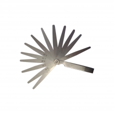 Щупы измерительные для зазоров 0,02-1мм., L100мм (17шт) 