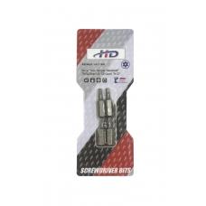 Биты "Torx Tamper Resistant" TR15x25мм 1/4" S2 (4шт) "H-D"