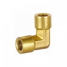 Штуцер пневматический угловой с внутренними резьбами 1/2