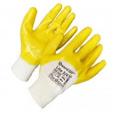 GWARD LITE 3/4  Перчатки с частичным облегченным нитриловым покрытием желтого цвета (размер 10 (XL))