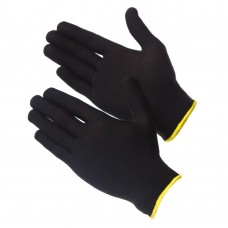 GWARD Touch Black Перчатки нейлоновые черного цвета без покрытия  (размер 9 (L))