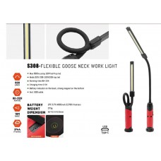 Фонарь светодиодный гибкий 800lm, 10+1W, 10M, 3.7V, 4000mAh, IP44, Type-C 