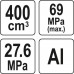 Шприц для масляной смазки 400см.куб. (27.6-69MPa) Al 