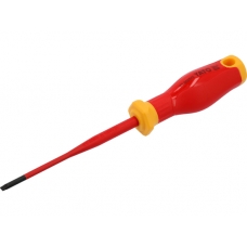 Отвертка шлицевая 3.5х100мм EXTRA SLIM, изолированная, S2 "Yato"