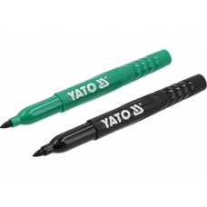 Маркеры технические, 2 шт, черный-зеленый 