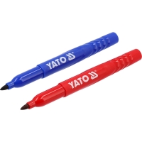 Маркеры технические, 2 шт, красный-синий "Yato" Маркеры технические, 2 шт, красный-синий "Yato"