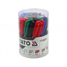 Маркеры технические, 36 шт, черный-зеленый-красный-синий 