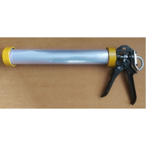 Пистолет для силикона алюминиевый 600мм ПРОФИ "H-D"