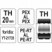 Обжимочная матричная головка тип  TH 20 для пресс-клещей YT-21735